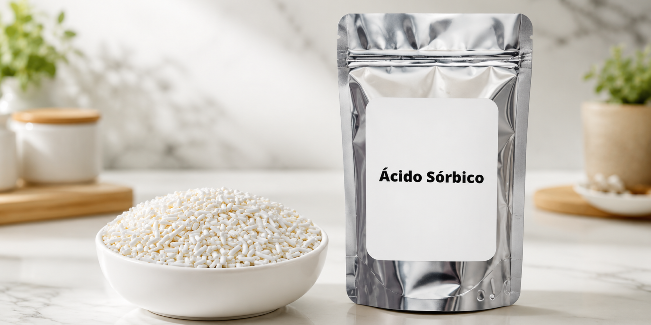 Ácido sórbico ou sorbato de potássio: qual escolher sem erro?